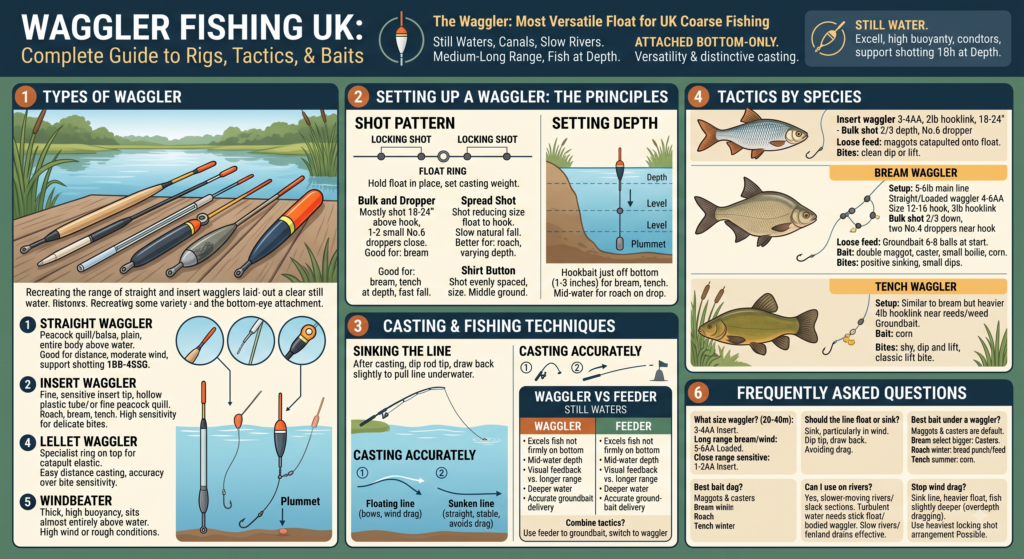 Waggler Fishing UK How to Set Up and Fish a Waggler Float